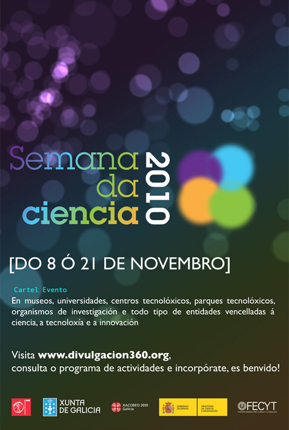 Cartel que dió origen a la campaña. Fué punto de partida para el desarrollo del spot y en el aparecen representadas las cuatro esferas que simbolizan las provincias de Galicia. Estas cuatro esferas fueron el germen del concepto de los planetas. Cartel que dió origen a la campaña. Fué punto de partida para el desarrollo del spot y en el aparecen representadas las cuatro esferas que simbolizan las provincias de Galicia. Estas cuatro esferas fueron el germen del concepto de los planetas.